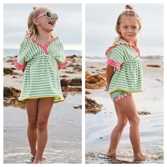 Matilda Jane Brilliant Daydream Freestyle Terrycloth Swim Cover Up - Picture 2 of 8